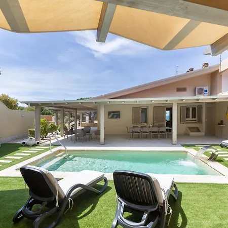 Villa Rachele 2 Private Pools Porto Pino Exterior photo