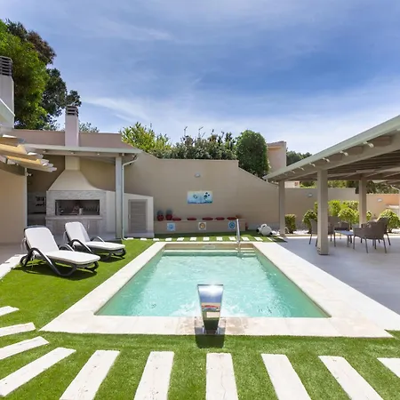 Villa Rachele 2 Private Pools Porto Pino Exterior photo