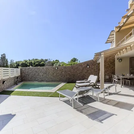 Villa Rachele 2 Private Pools Porto Pino Exterior photo